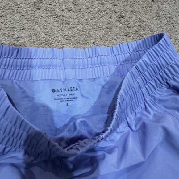 Athleta light purple Shorts with Breathable Mesh Panels - Picture 3 of 4